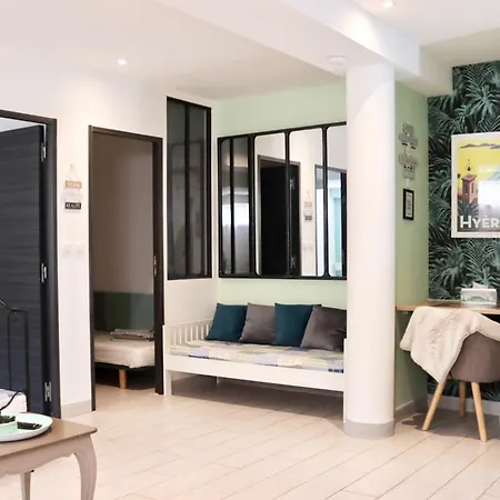 De 45 M2 En Rez-de-villa Avec Jardin Apartman