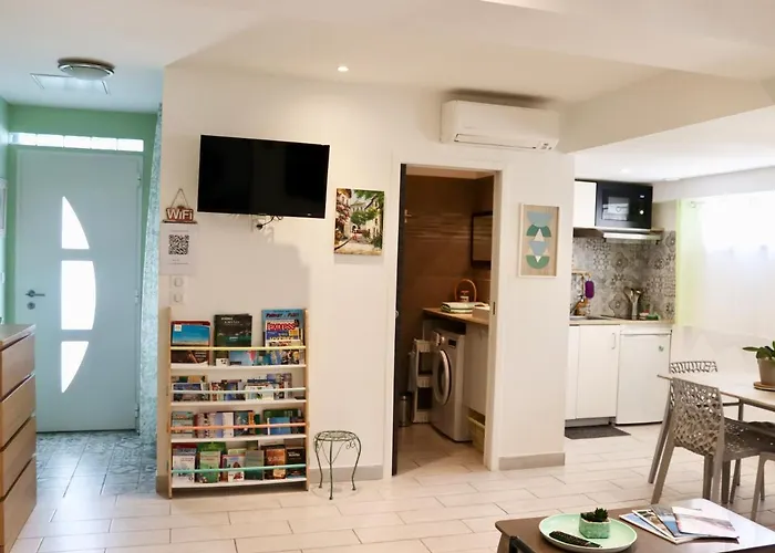 De 45 M2 En Rez-de-villa Avec Jardin Apartmán Hyères